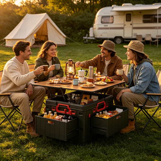 Portable Folding Camping Table – Lightweight Outdoor Table For Camping, BBQ & Adventures