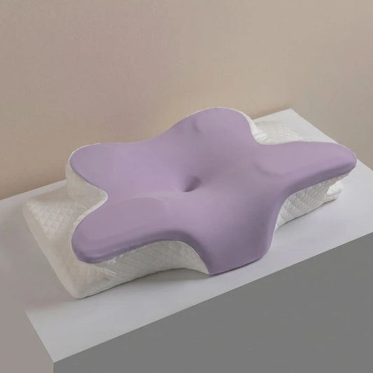 Ergonomic Memory Foam Butterfly Pillow