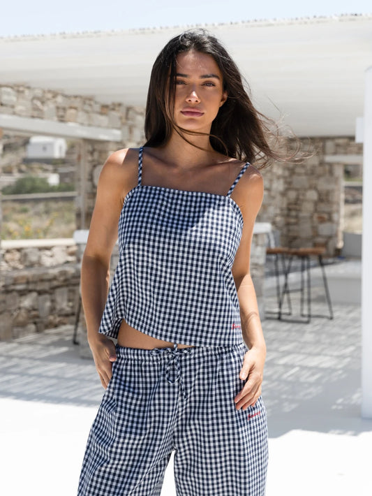Lottie Gingham Cami Top