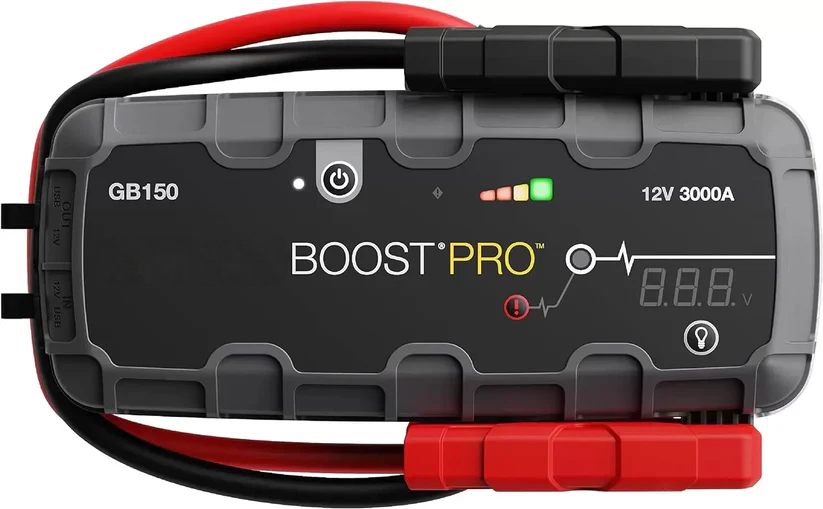 Jump Starter – 12 Lithium Battery Booster Pack, Portable Jump Box, Power Bank & Jumper Cables