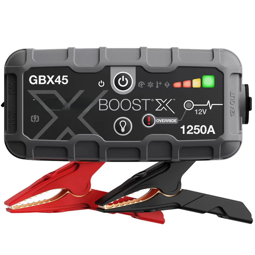 Jump Starter – 12 Lithium Battery Booster Pack, Portable Jump Box, Power Bank & Jumper Cables