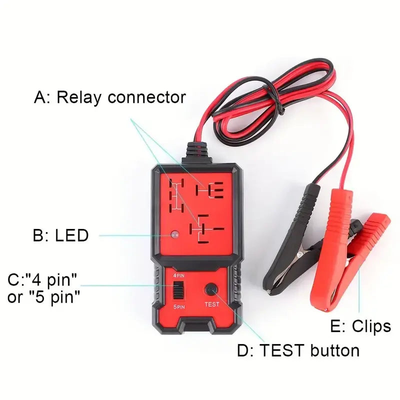 Diagnose in Seconds: The Ultimate Professional Automotive Relay Tester