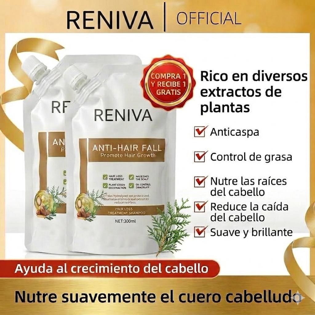 Reniva Anti-Caída — Champú Tratamiento Capilar O Te Regresamos Tu Dinero