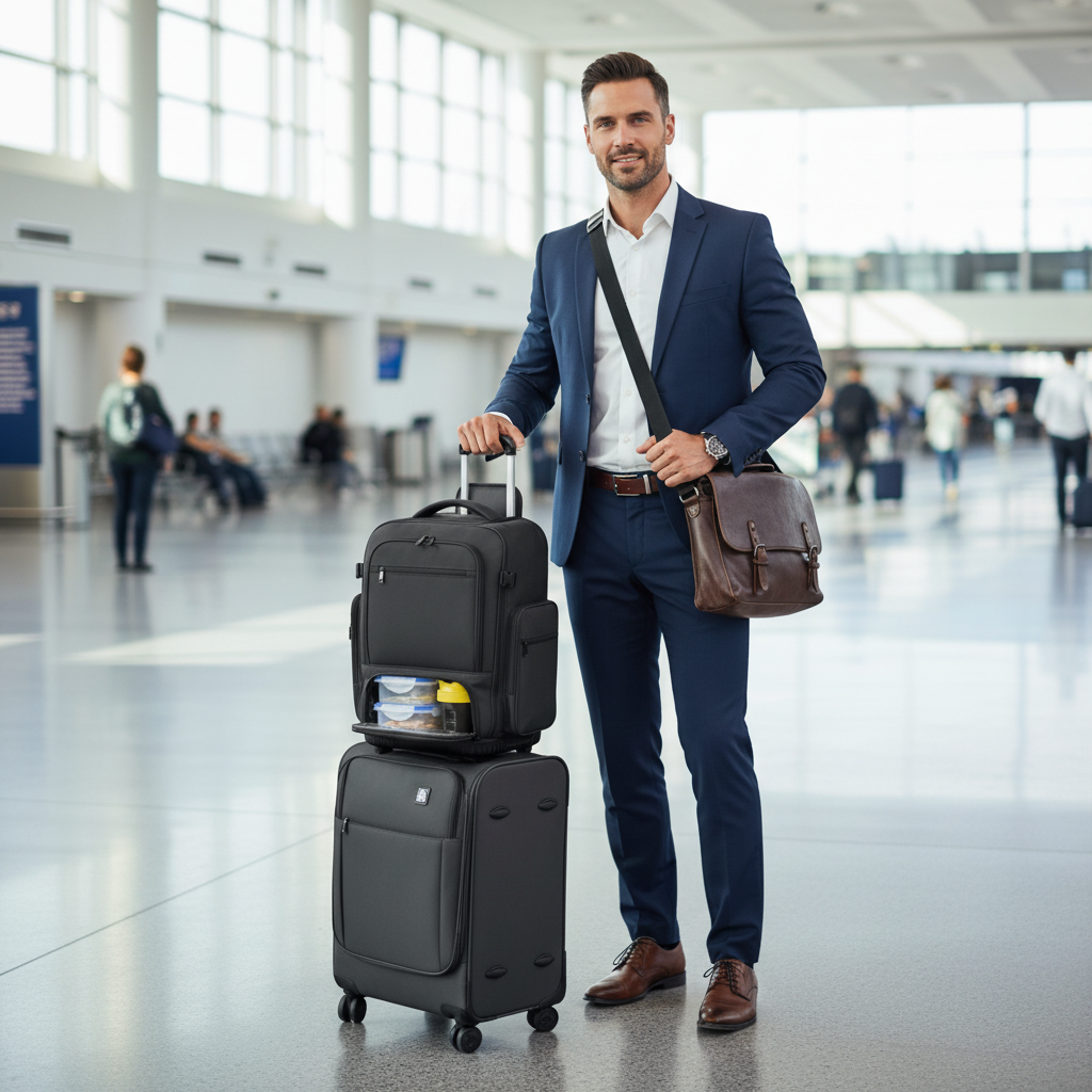 No Bad Days - All-In-One Travel Backpack | Carry-On, Laptop & Food Storage