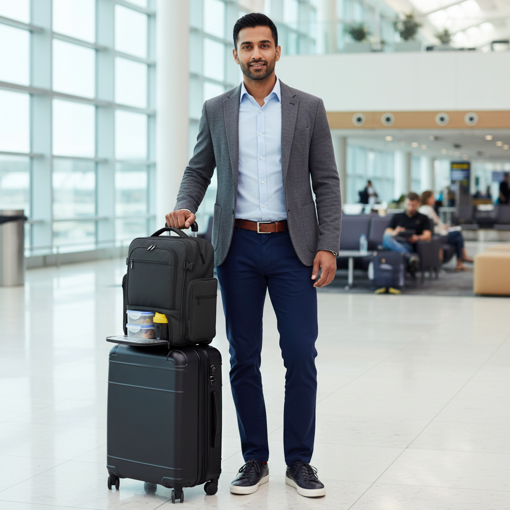 No Bad Days - All-In-One Travel Backpack | Carry-On, Laptop & Food Storage