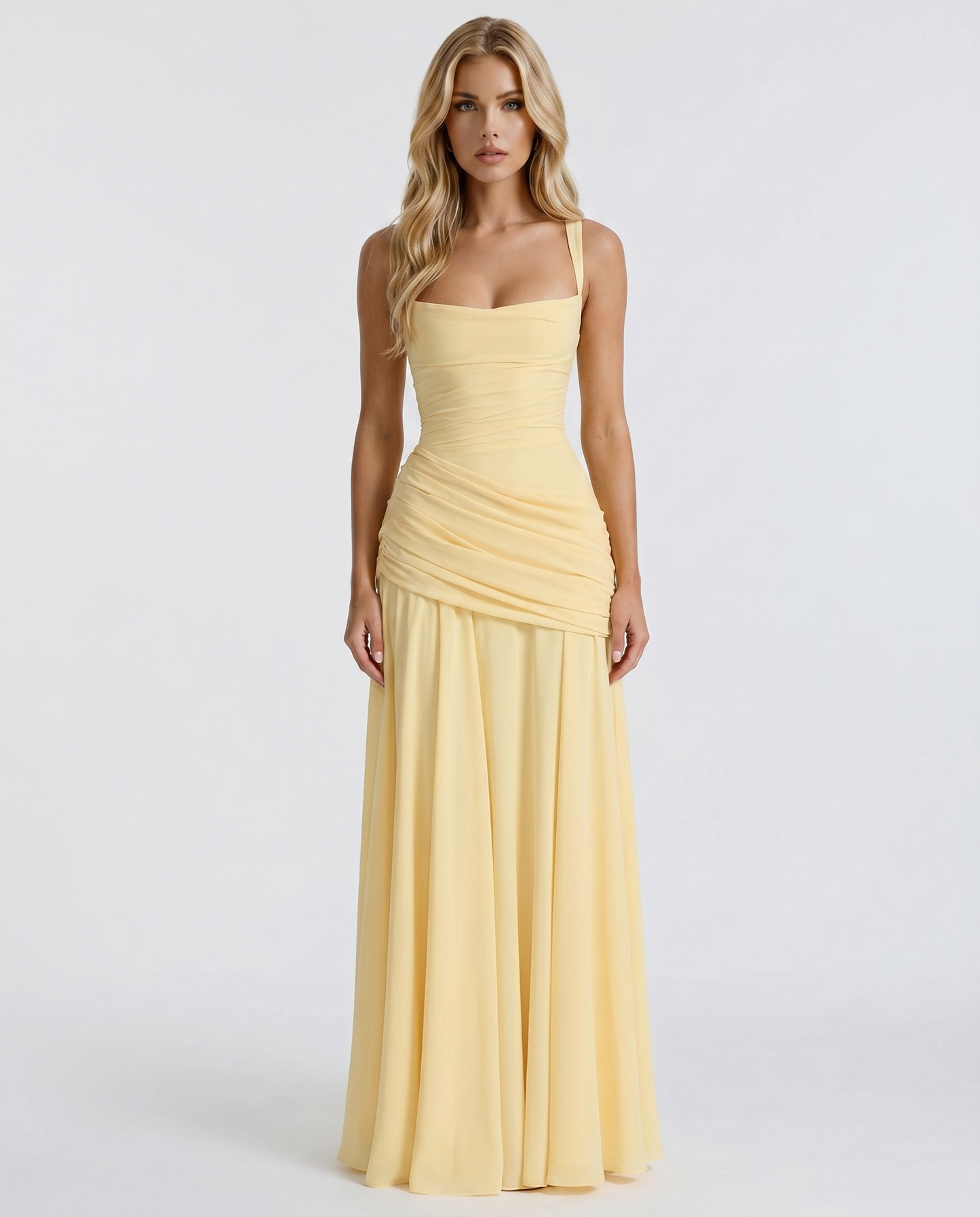 Serena Elegant Evening Maxi Dress