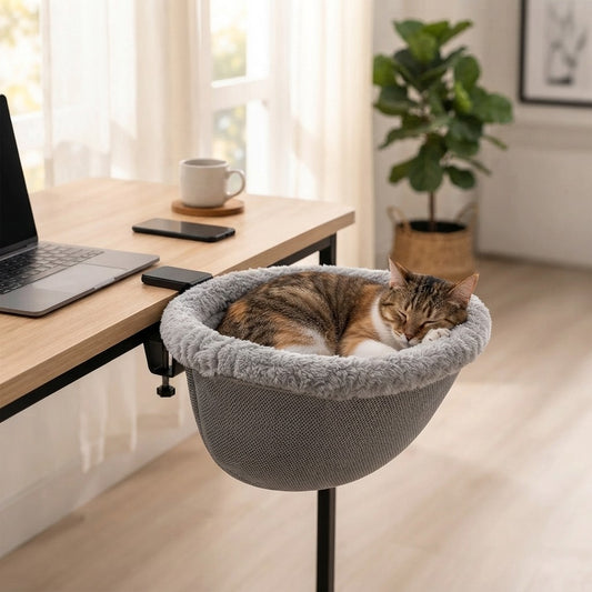 Foldable Cat Desk Bed
