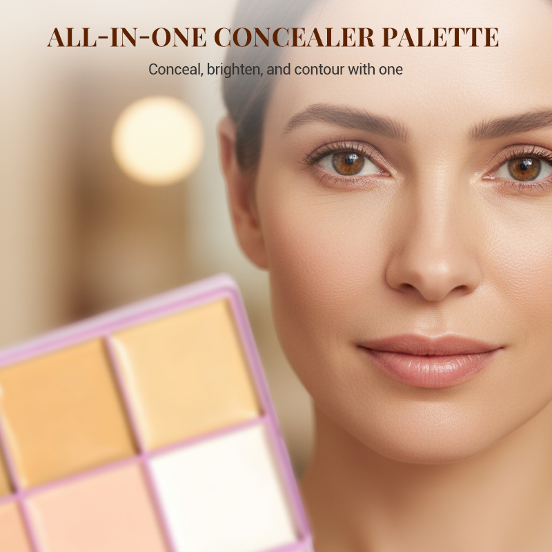 8-Shade Soft Matte Cream Concealer Palette