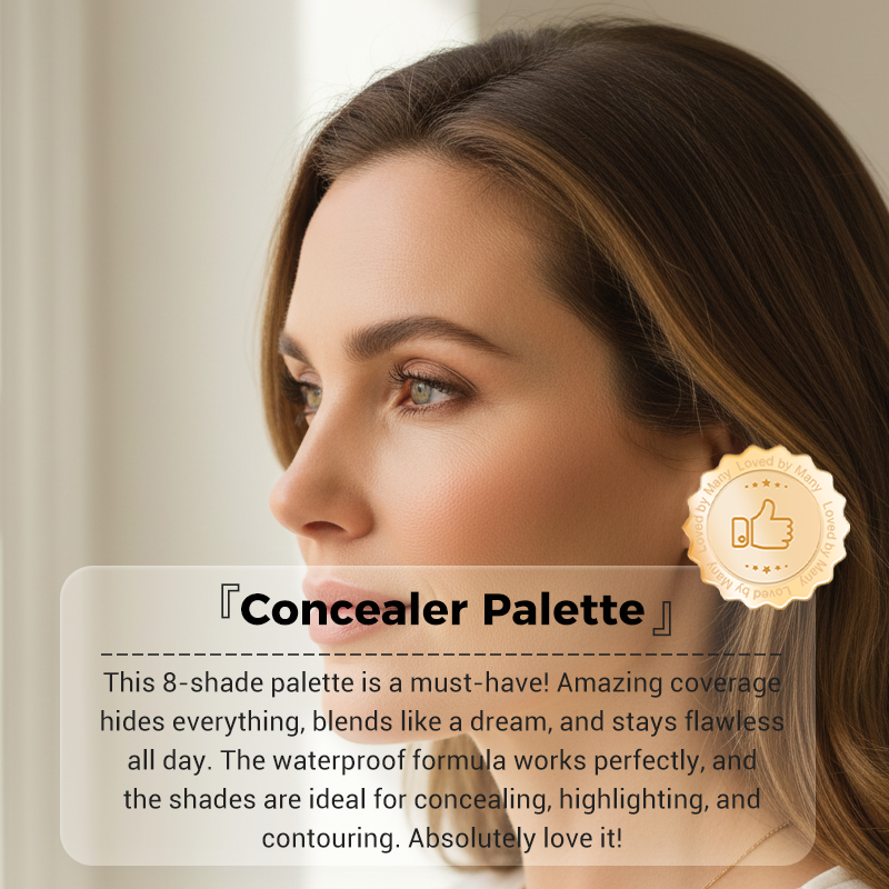 8-Shade Soft Matte Cream Concealer Palette
