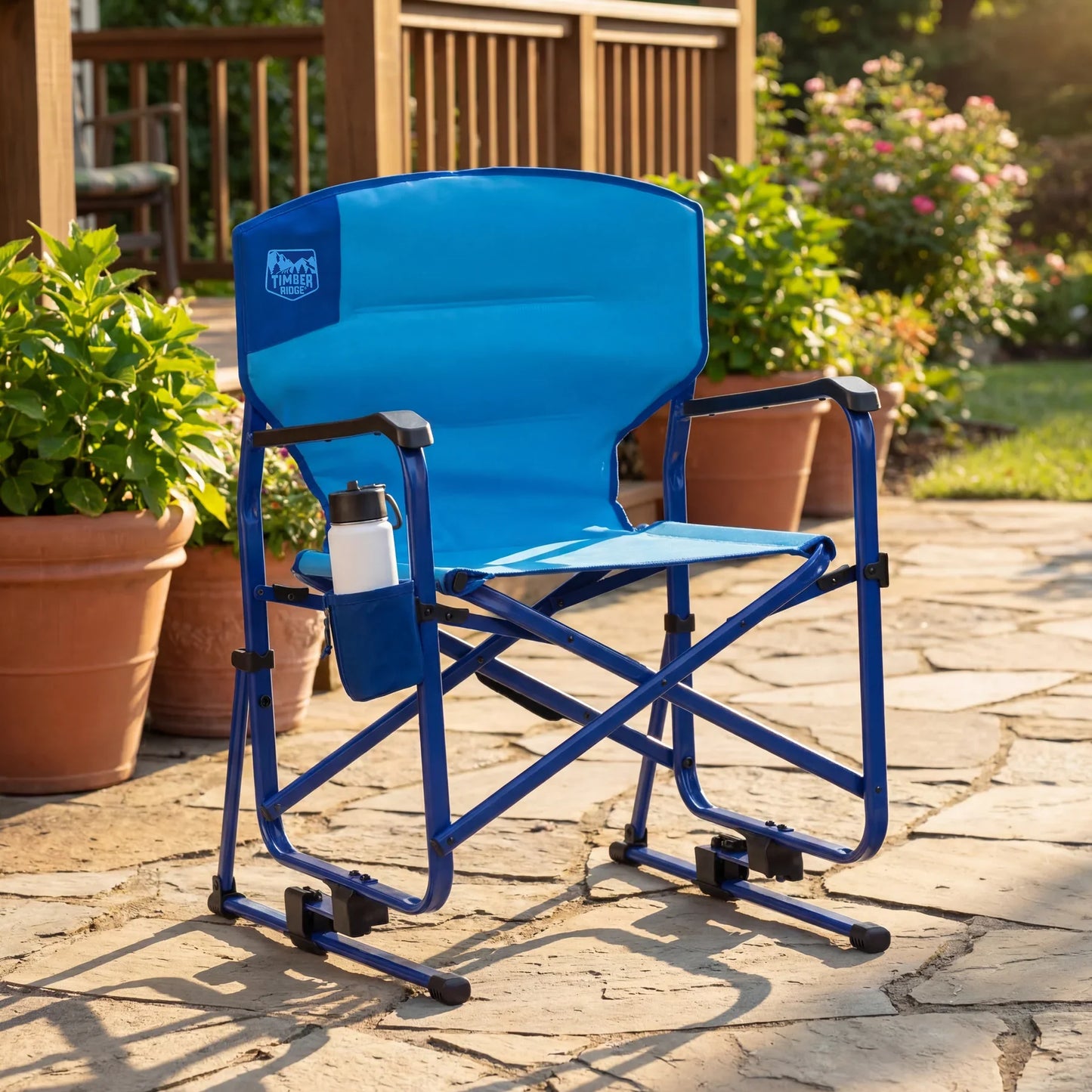 Folding rocking chair